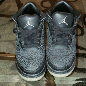 Cement Black Flip 3s